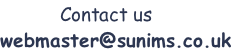 Contact us webmaster@sunims.co.uk